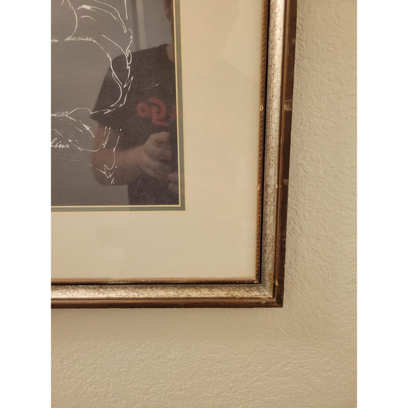 Joseph Wolins Black And White "Mother And Child" Lithograph Signed 133/250 w/COA - Picture 6 of 9